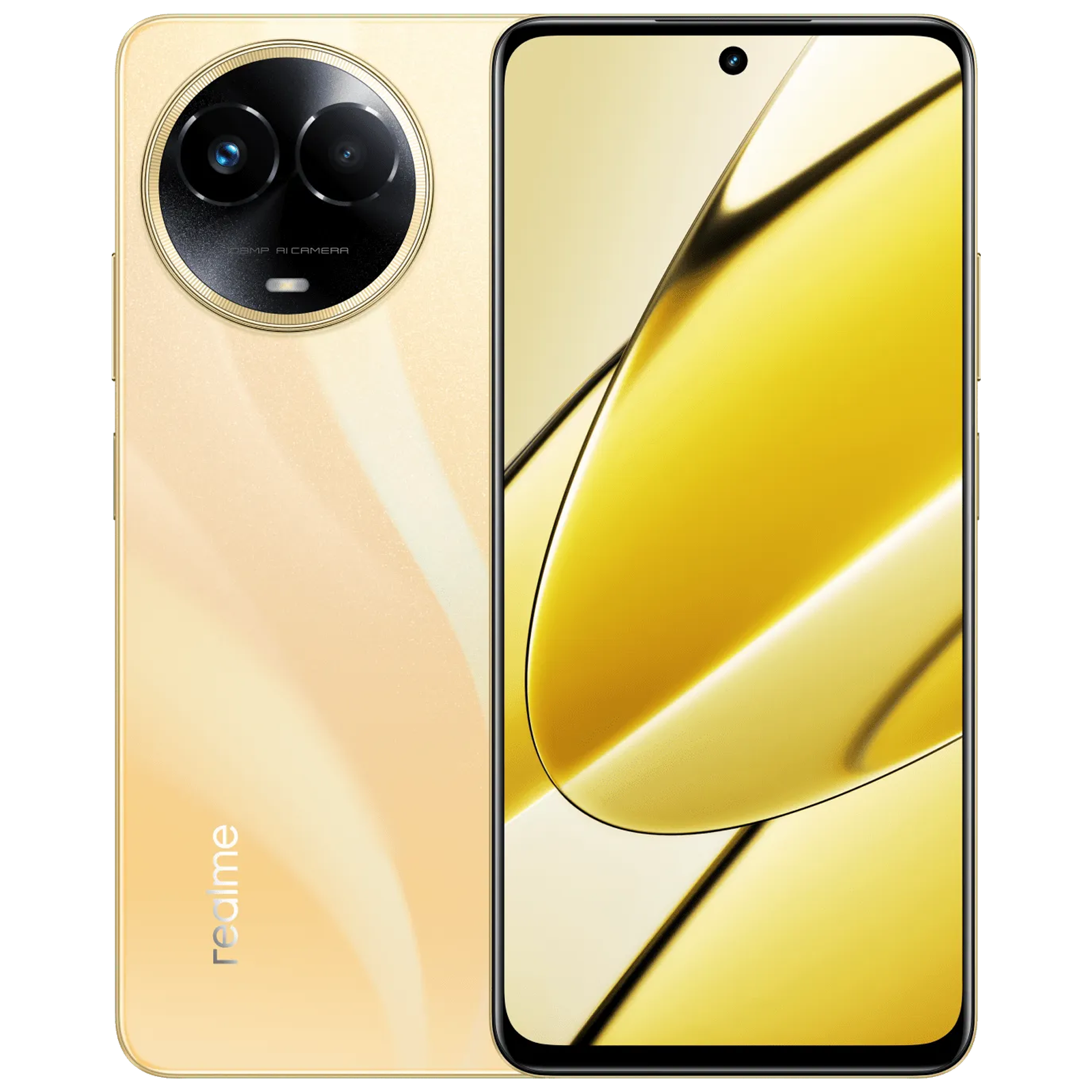 Realme yellow online